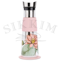 Karafka Szklana JM z zaparzaczem `Padma Rose` 1250ml